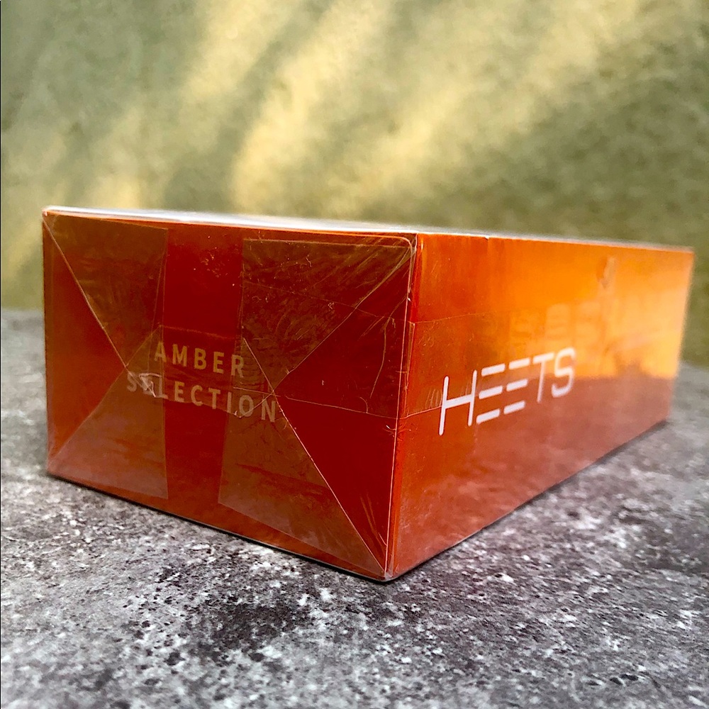 Heets Amber Selection 1 carton/10 packs/200 sticks